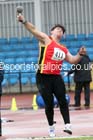 Mens under-20s shot putt, Northern Championships, Sport City, Manchester. Photo: David T. Hewitson/Sports for All Pics